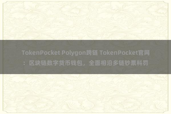 TokenPocket Polygon跨链 TokenPocket官网：区块链数字货币钱包，全面相沿多链钞票科罚