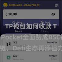 TP钱包如何收款 TokenPocket全面赞成BSC链，Defi生态再添强力赞成【30字】